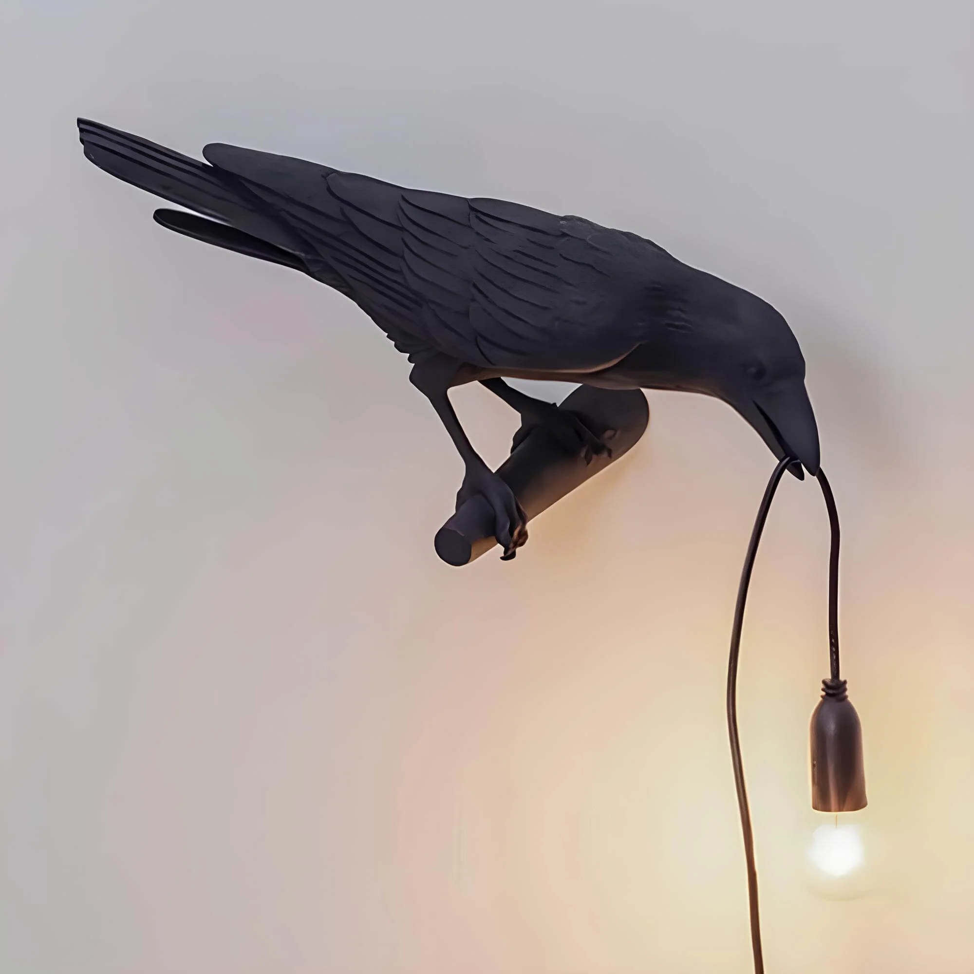 Artistic Crow LED - Wandlampe - Image 4