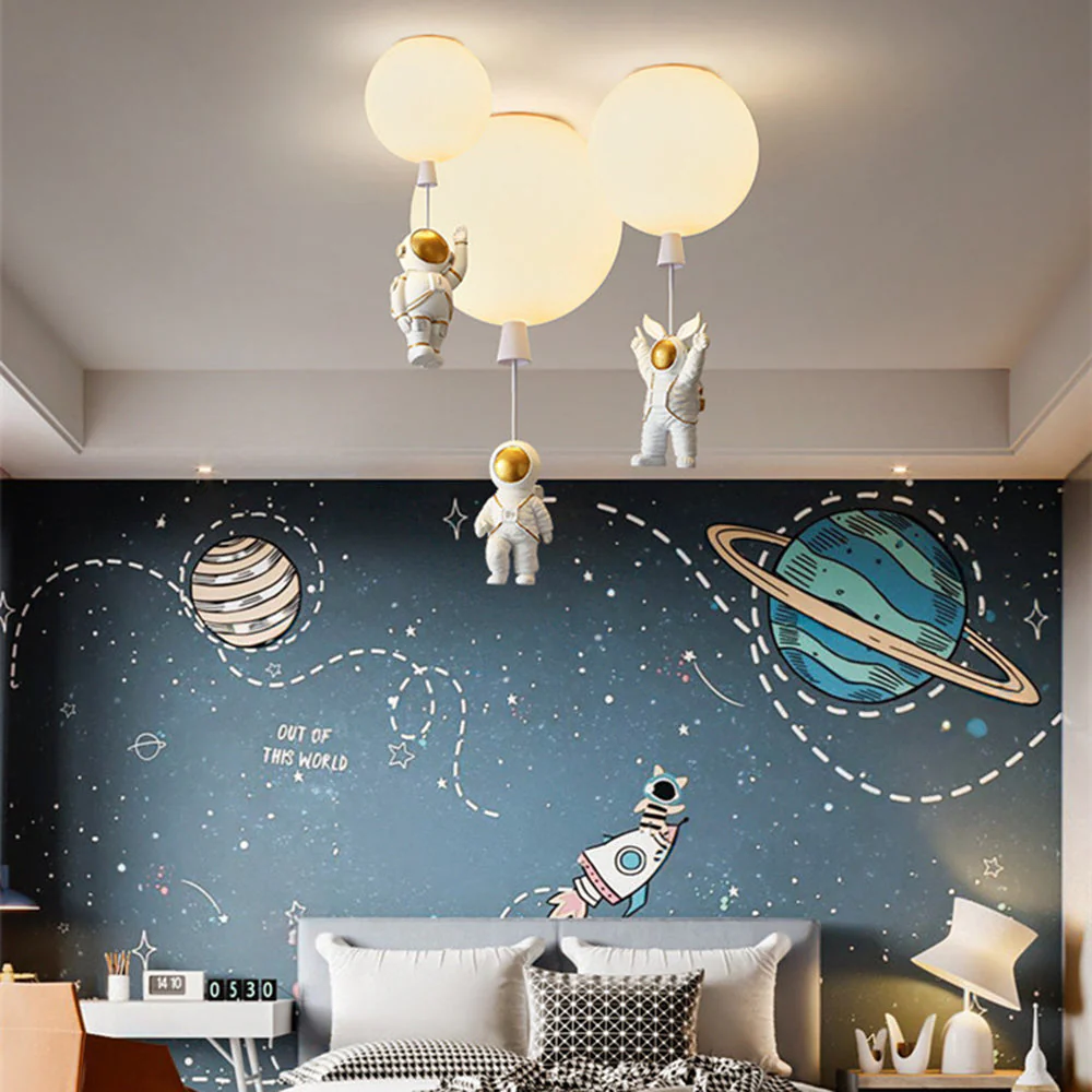 Astronauten-Pendelleuchte Für Stilvolle Dekoration - Image 2
