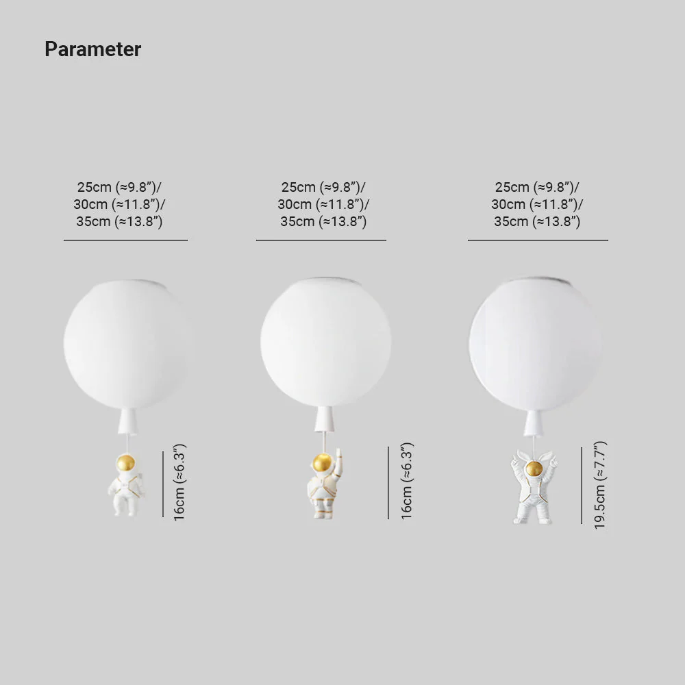 Astronauten-Pendelleuchte Für Stilvolle Dekoration - Image 5
