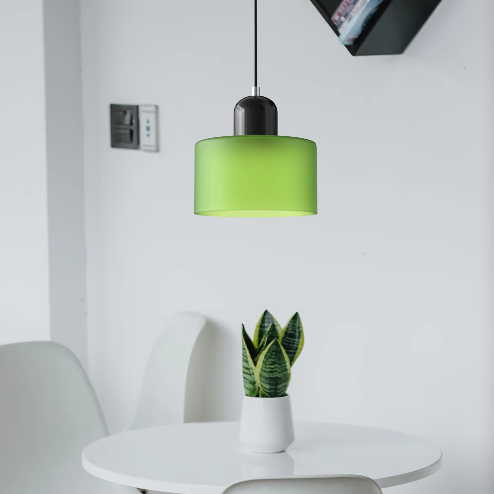 Bauhaus Kugelglas-Pendelleuchte - Image 11