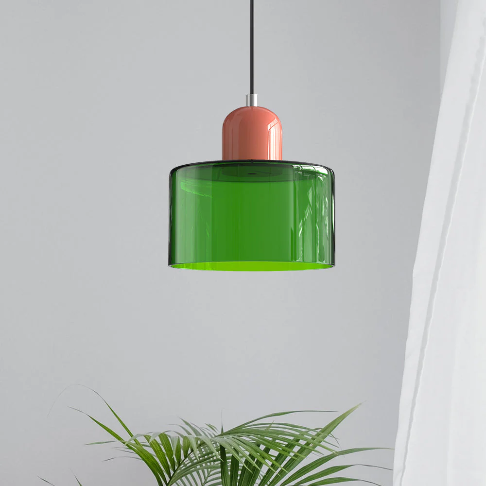 Bauhaus Kugelglas-Pendelleuchte - Image 15