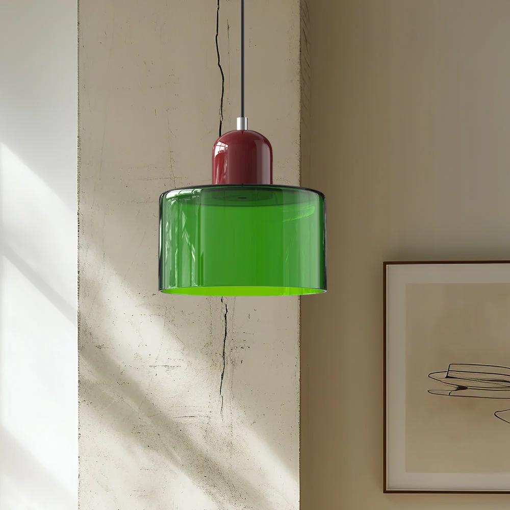 Bauhaus Kugelglas-Pendelleuchte - Image 16