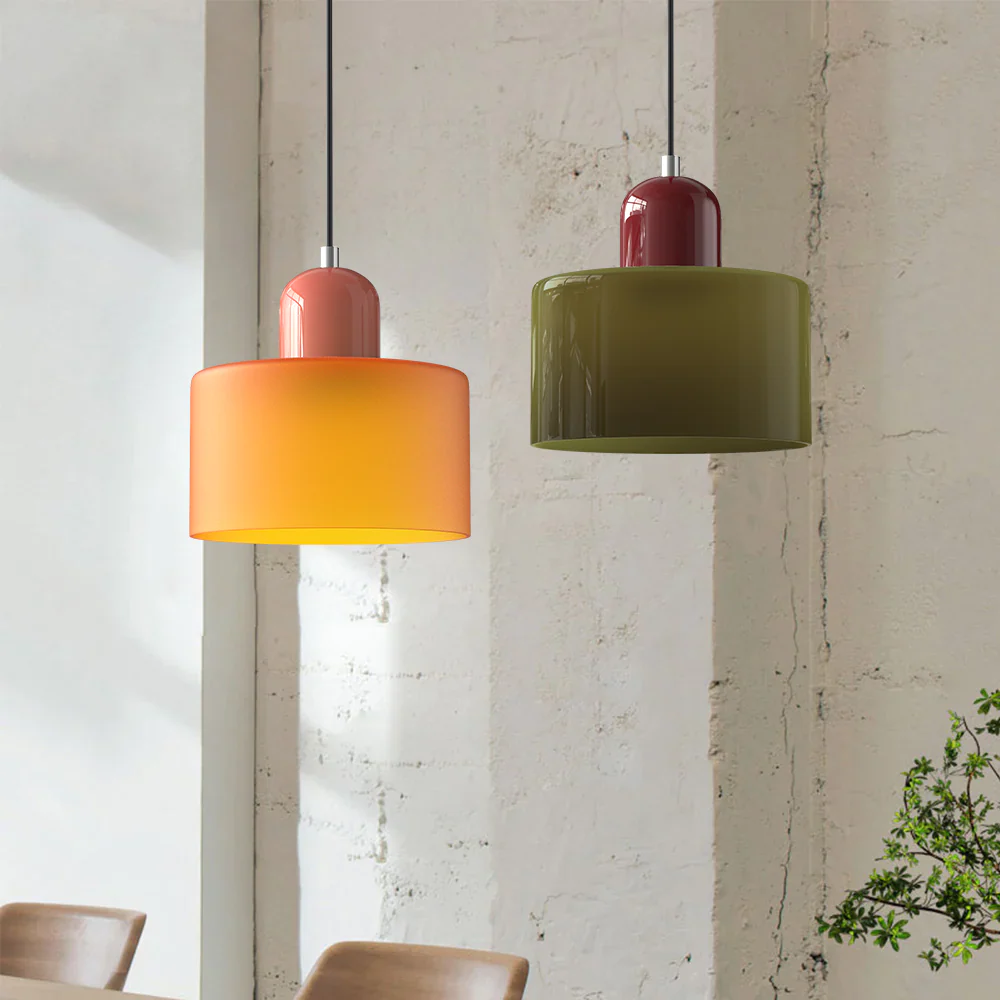 Bauhaus Kugelglas-Pendelleuchte - Image 3