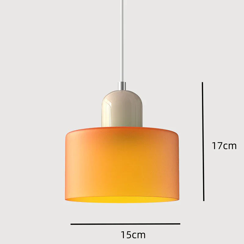 Bauhaus Kugelglas-Pendelleuchte - Image 8