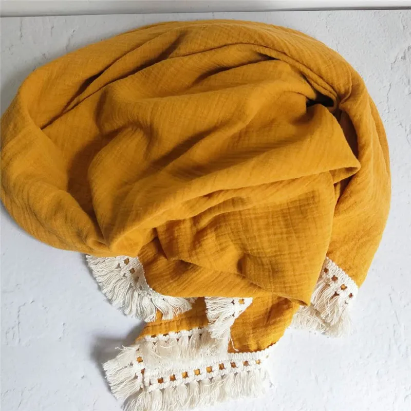 Baumwoll-Musselin Wickeldecke für Neugeborene - Image 17