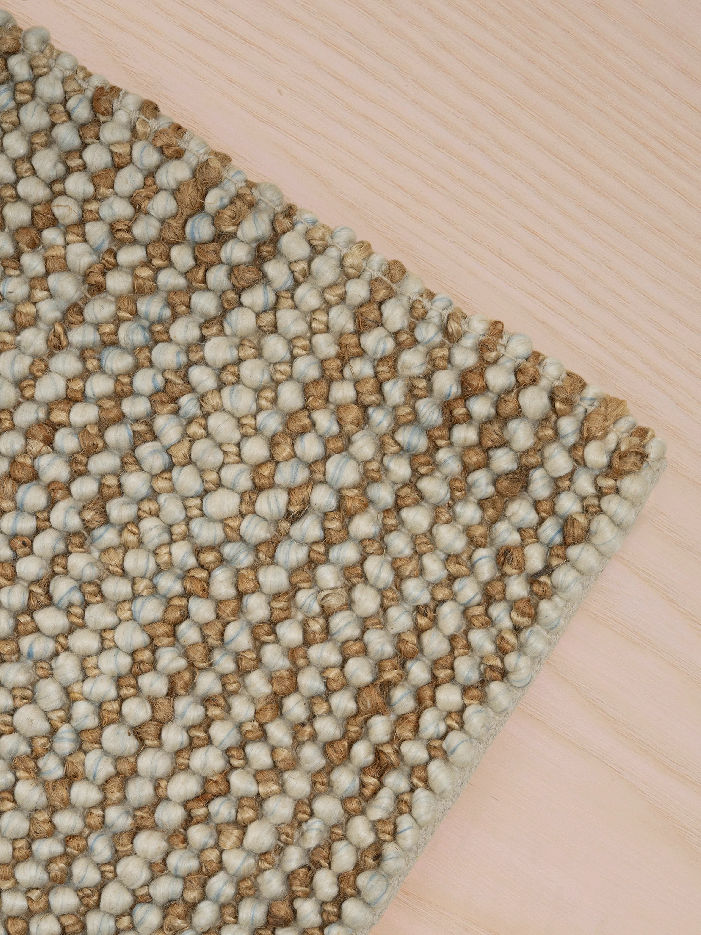 Beiger Woll-Jute Teppich - Image 6