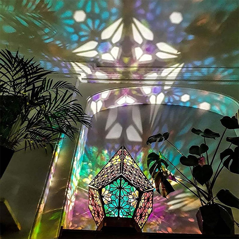 LED Stehlampe im Boho-Look mit Sternenhimmel-Projektion – Romantisch & modern - Image 7