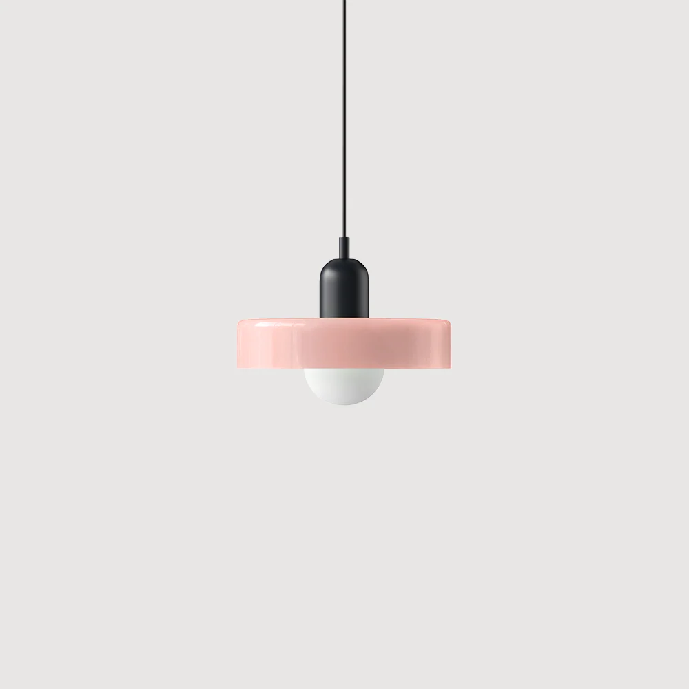 Bunter Bauhaus Glas-Pendelleuchte - Image 52