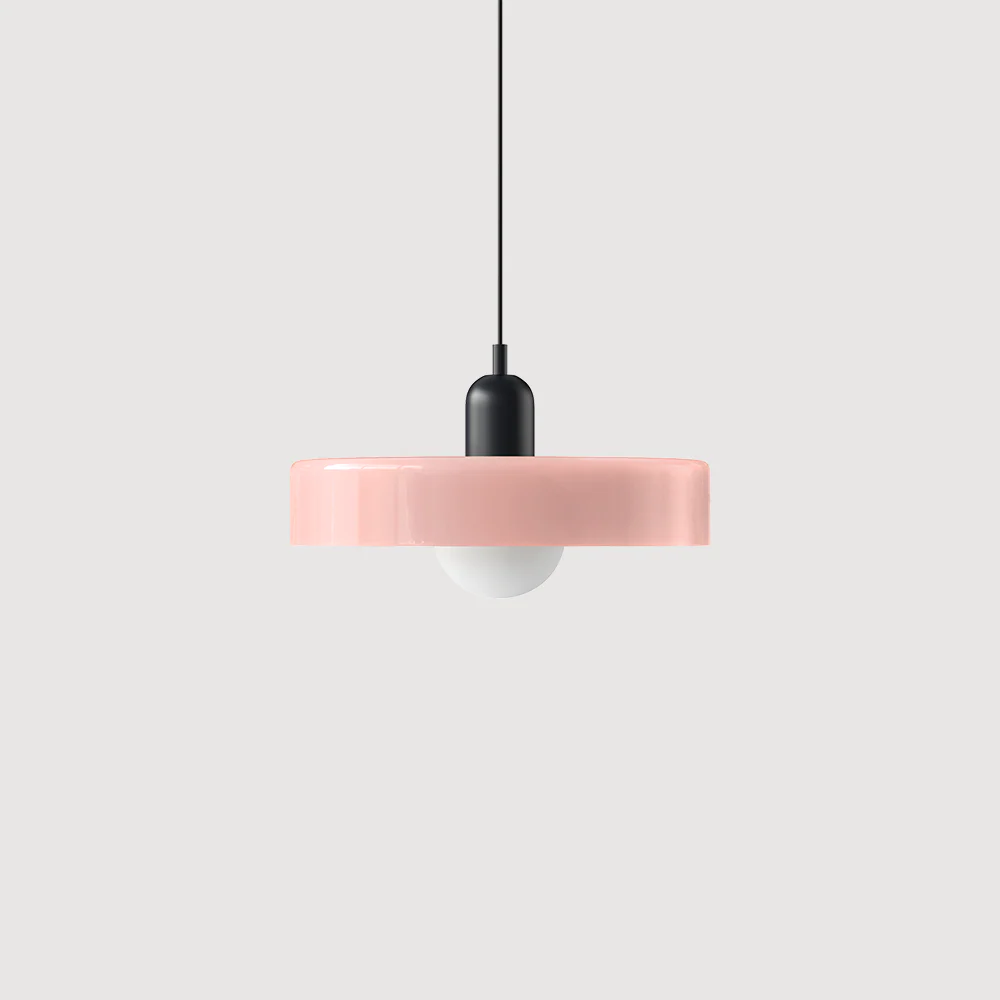 Bunter Bauhaus Glas-Pendelleuchte - Image 53