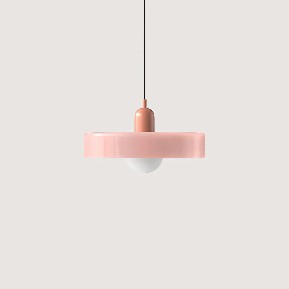 Bunter Bauhaus Glas-Pendelleuchte - Image 55
