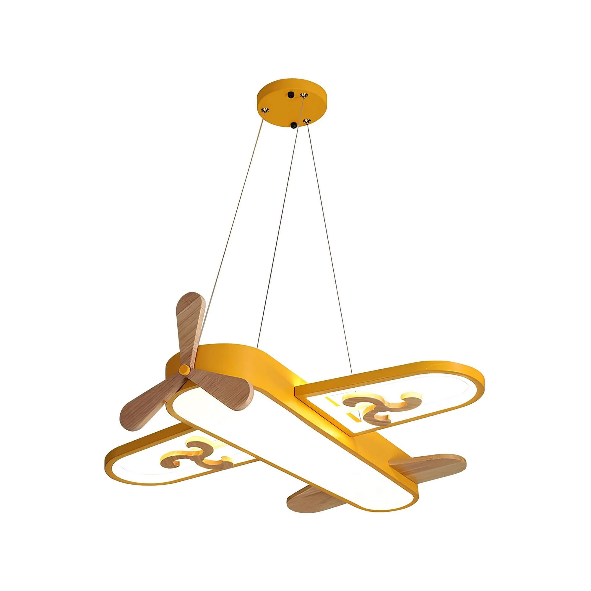 Charmante LED-Pendelleuchte in Flugzeugform für Kinder - Image 5