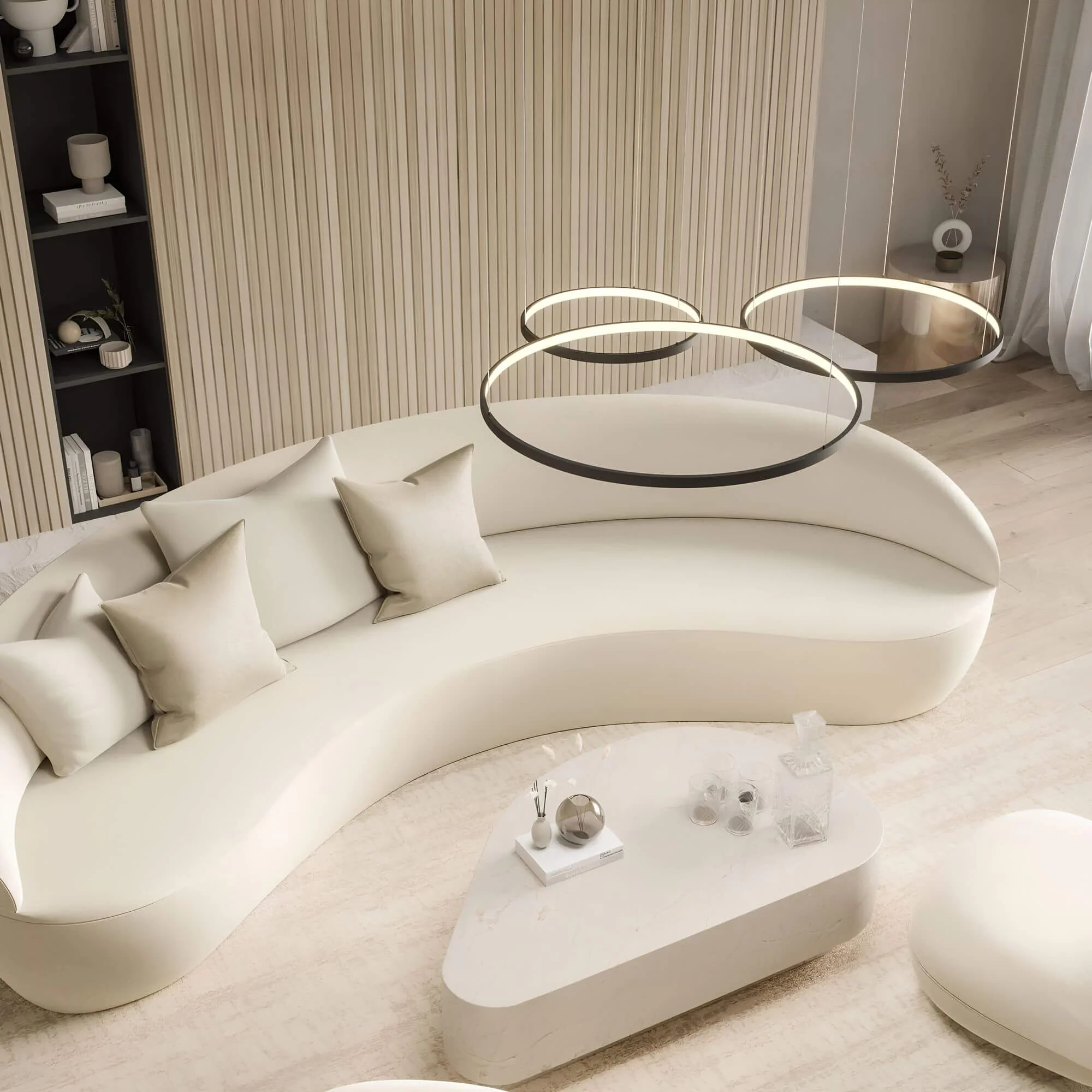 CircaLuxe – LED Ring-Deckenleuchter - Image 5