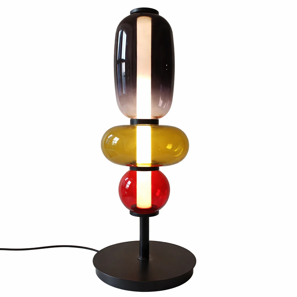 Designer-Stehlampe mit Farbdetails - Image 11