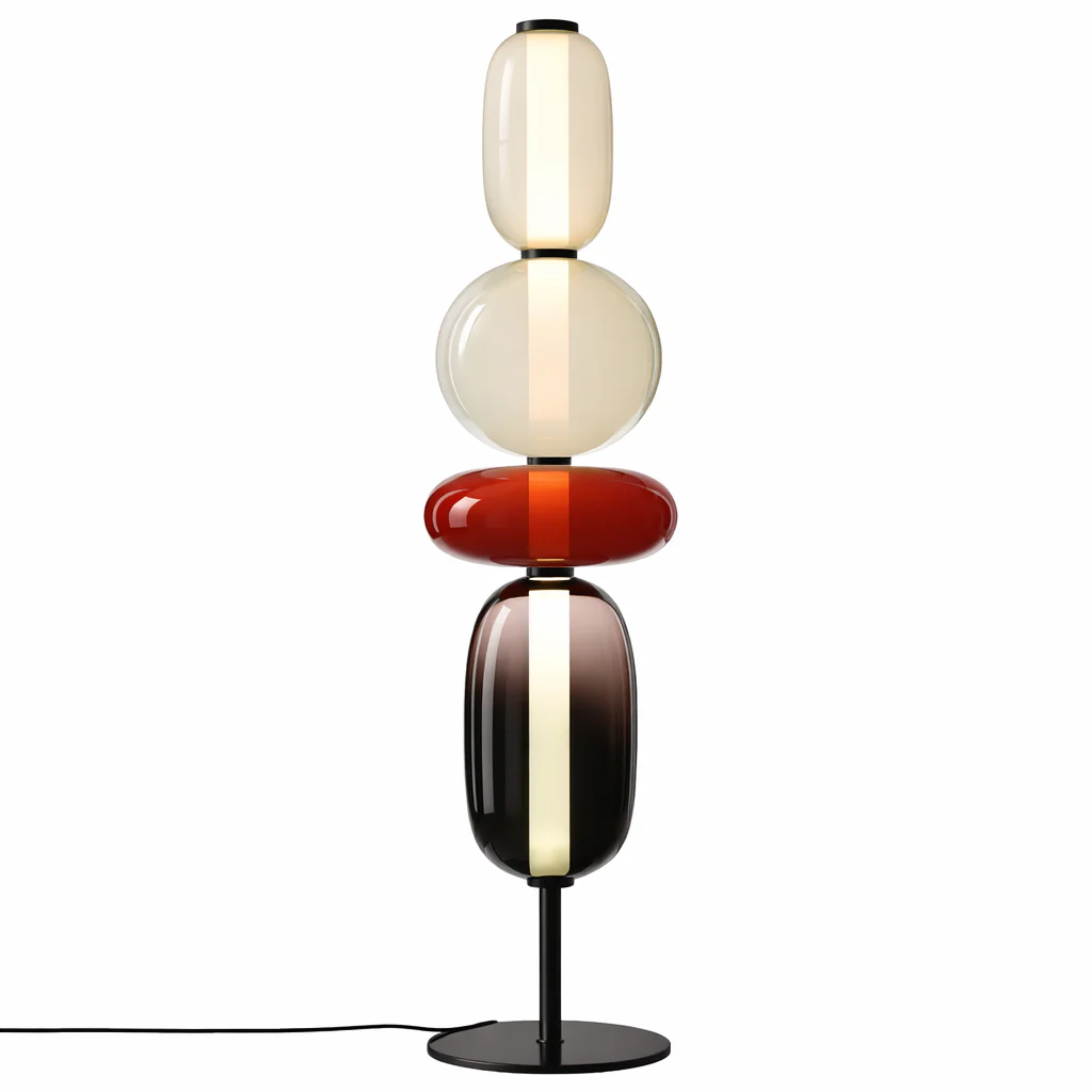 Designer-Stehlampe mit Farbdetails - Image 12