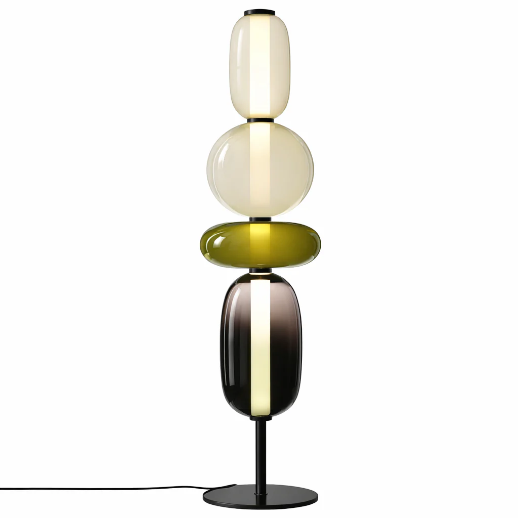 Designer-Stehlampe mit Farbdetails - Image 13