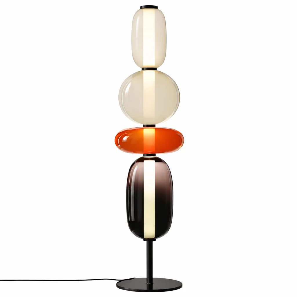 Designer-Stehlampe mit Farbdetails - Image 14