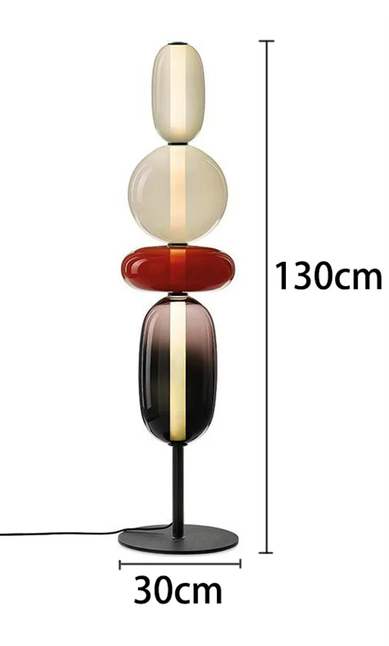 Designer-Stehlampe mit Farbdetails - Image 15