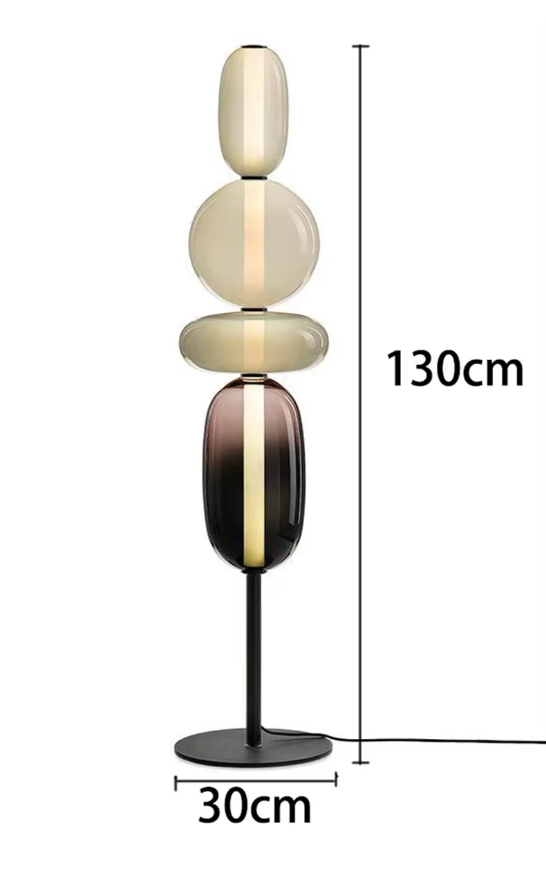 Designer-Stehlampe mit Farbdetails - Image 17