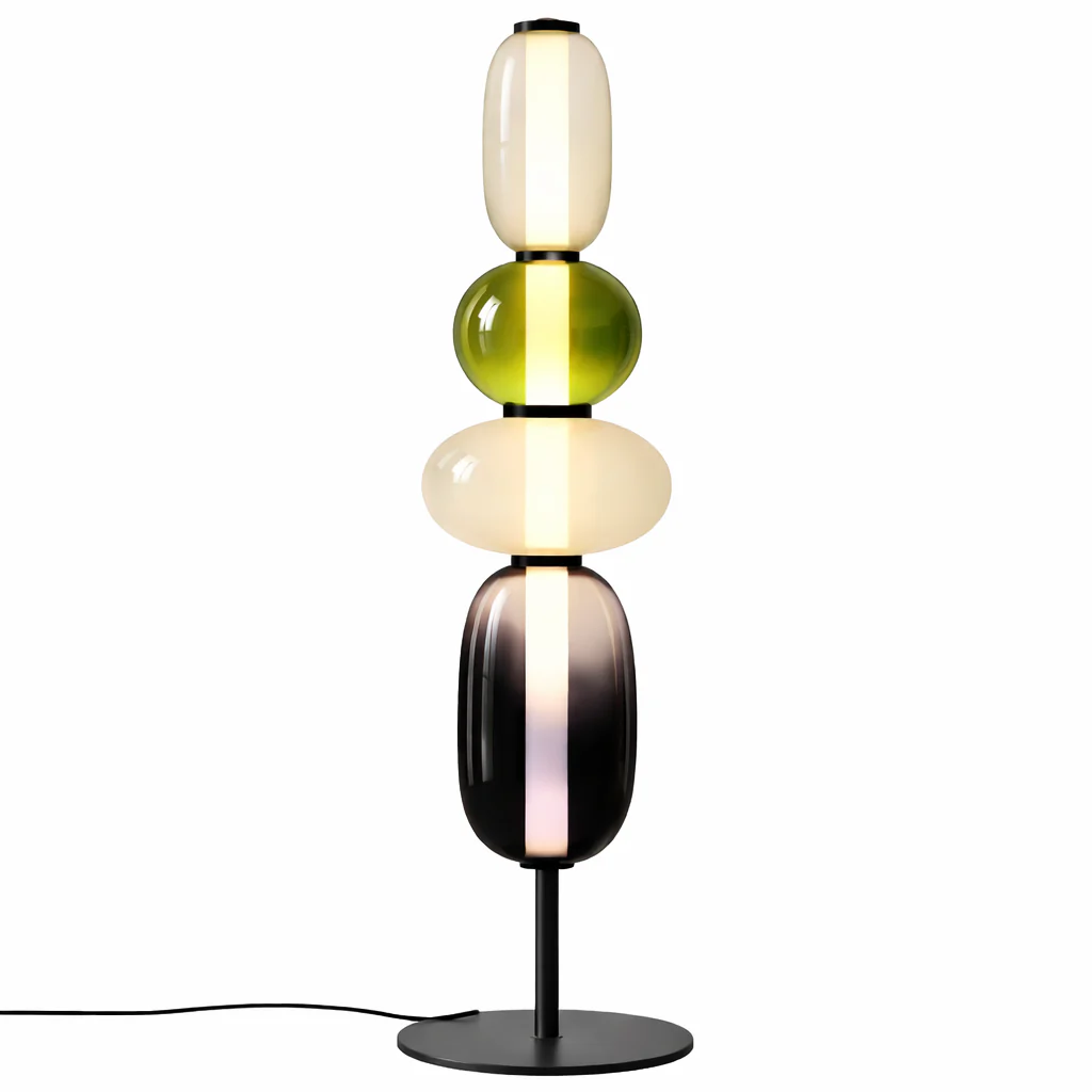 Designer-Stehlampe mit Farbdetails - Image 19