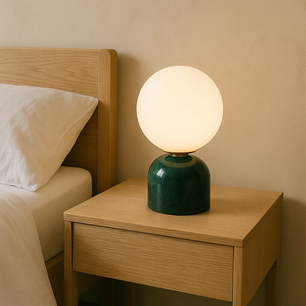 Elegante Tischlampe aus Marmor - Image 3