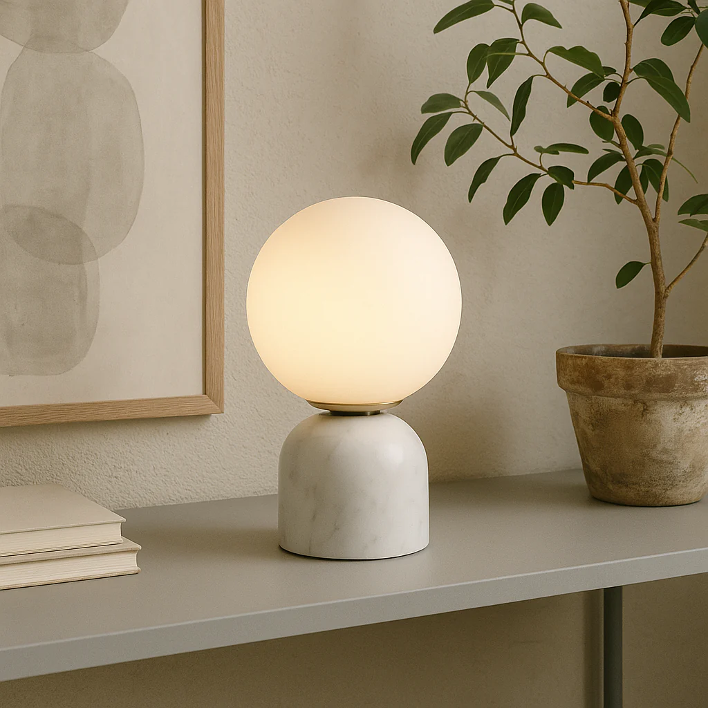 Elegante Tischlampe aus Marmor - Image 4