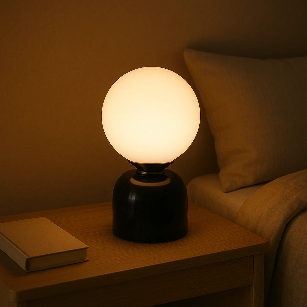 Elegante Tischlampe aus Marmor - Image 9