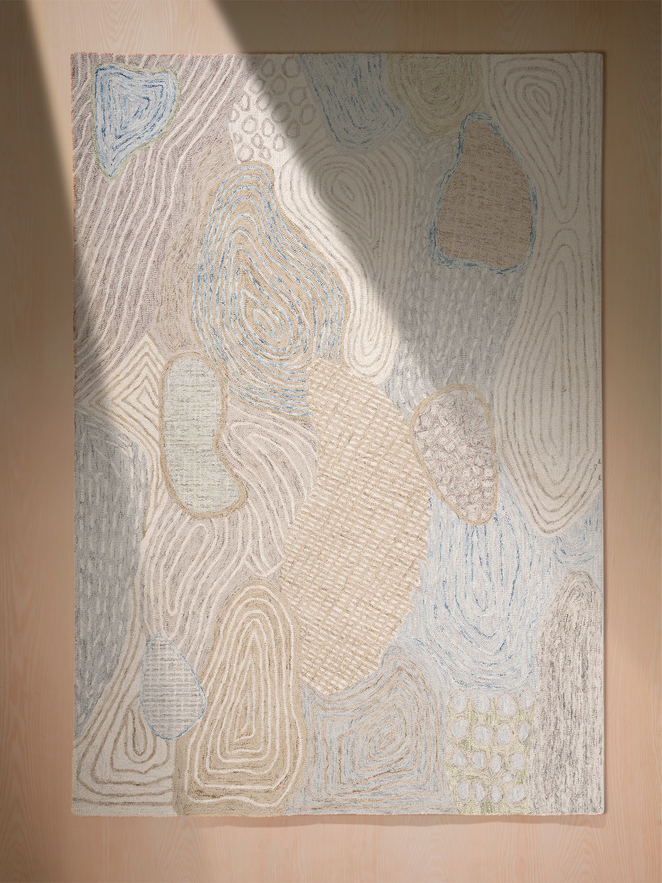 Eleganter Design Wollteppich - Image 3