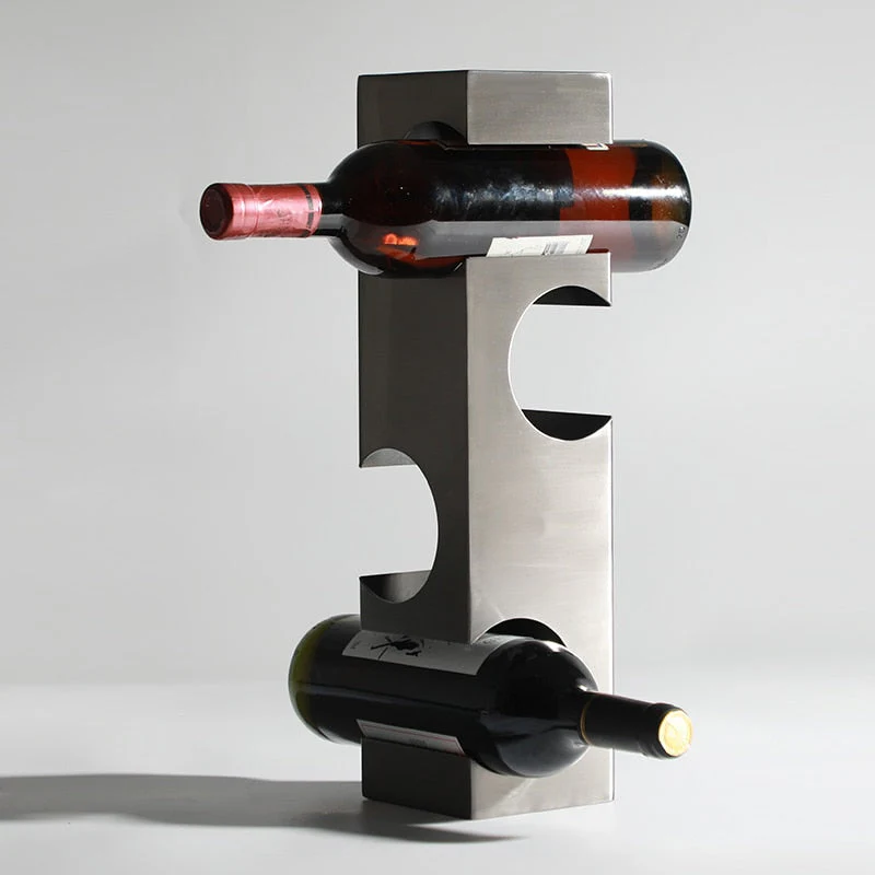 Elegantes Metall-Weinregal für den Tisch - Image 10