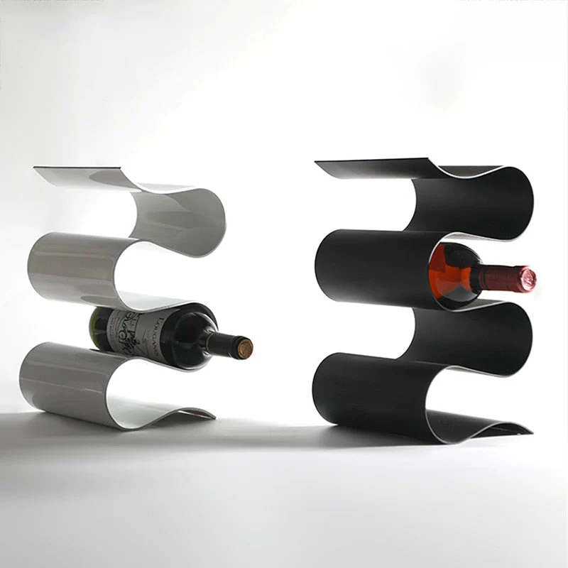 Elegantes Metall-Weinregal für den Tisch - Image 3
