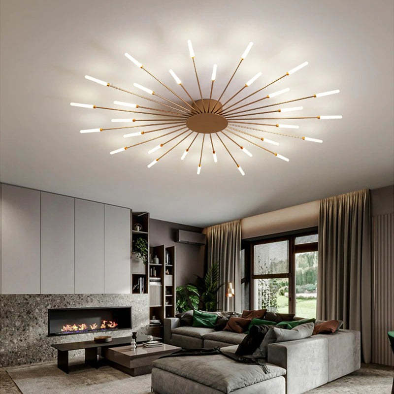 Moderne Deckenlampe im Feuerwerkslook – Dekorative Beleuchtung mit LED-Technik - Image 2