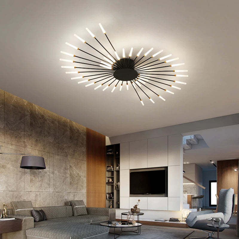 Moderne Deckenlampe im Feuerwerkslook – Dekorative Beleuchtung mit LED-Technik - Image 4