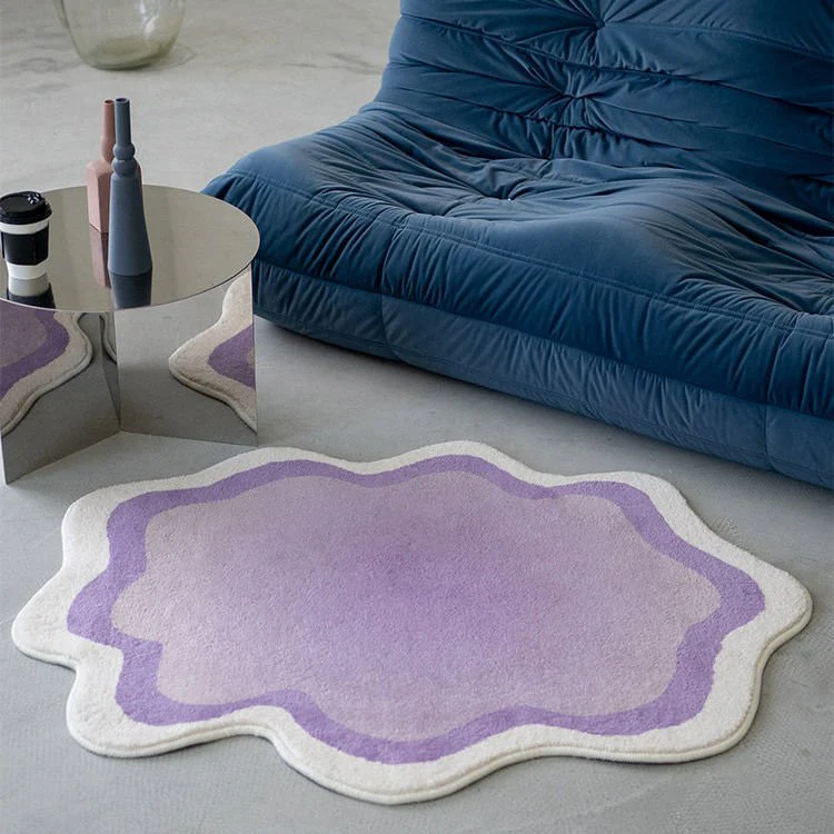Trendiger Ombre-Teppich weich flauschig - Image 5