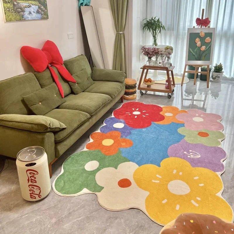 Floraler Teppich für Zuhause - Image 3
