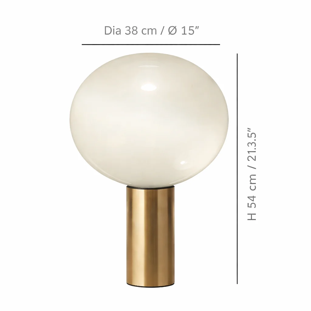 Glas Kugel Tischleuchte - Image 16