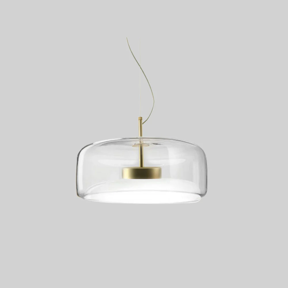 Hängelampe mit LED – Retro Look, Glas & Metall für gemütliche Schlafzimmerbeleuchtung - Image 4
