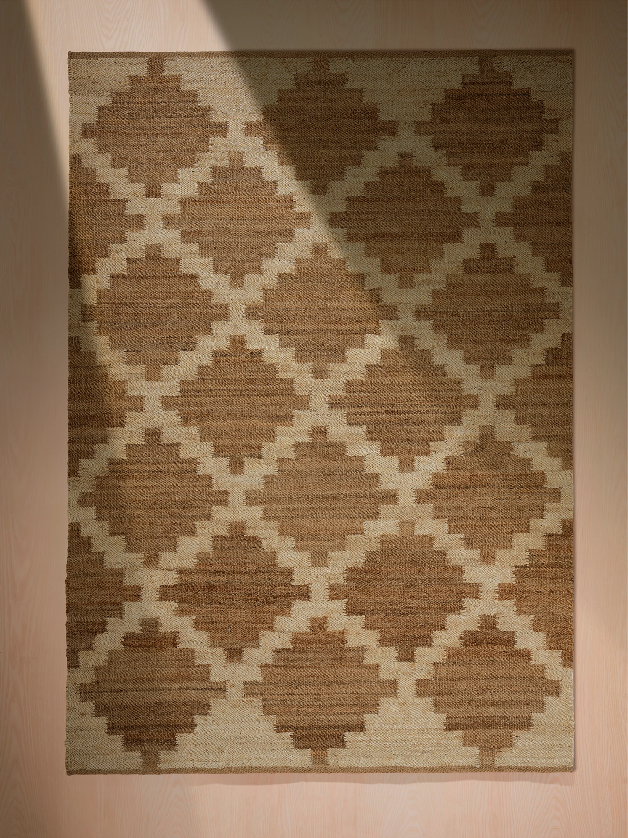Handgewebter Jute Teppich - Image 3