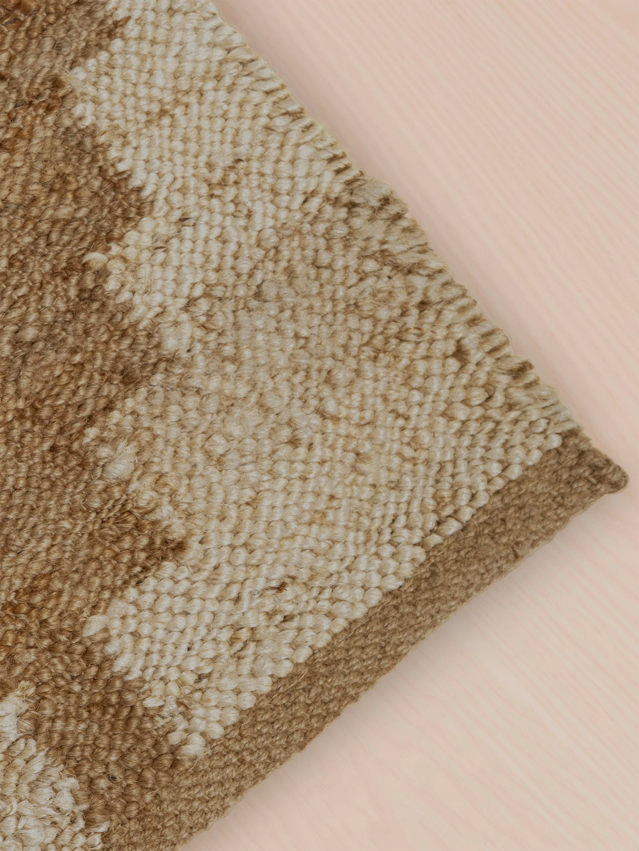Handgewebter Jute Teppich - Image 4