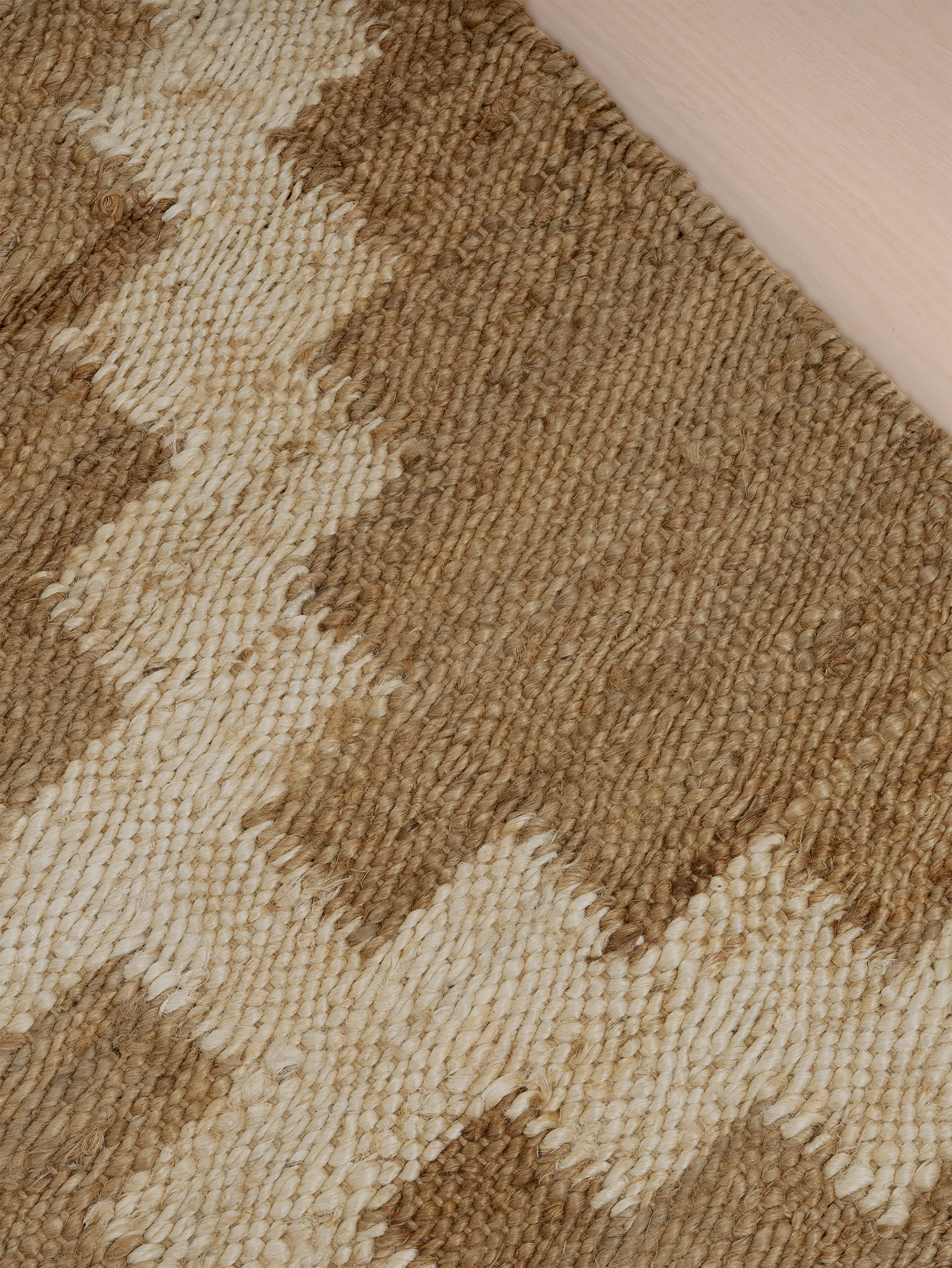 Handgewebter Jute Teppich - Image 5