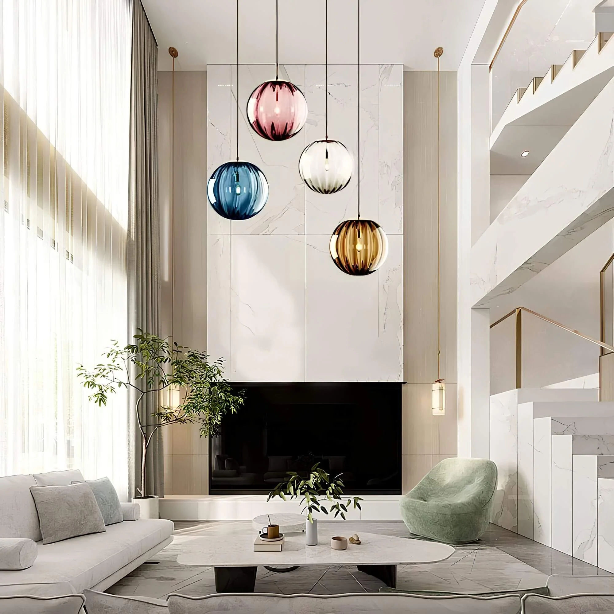 Energieeffiziente LED-Pendelleuchte für zeitloses Ambiente - Image 3