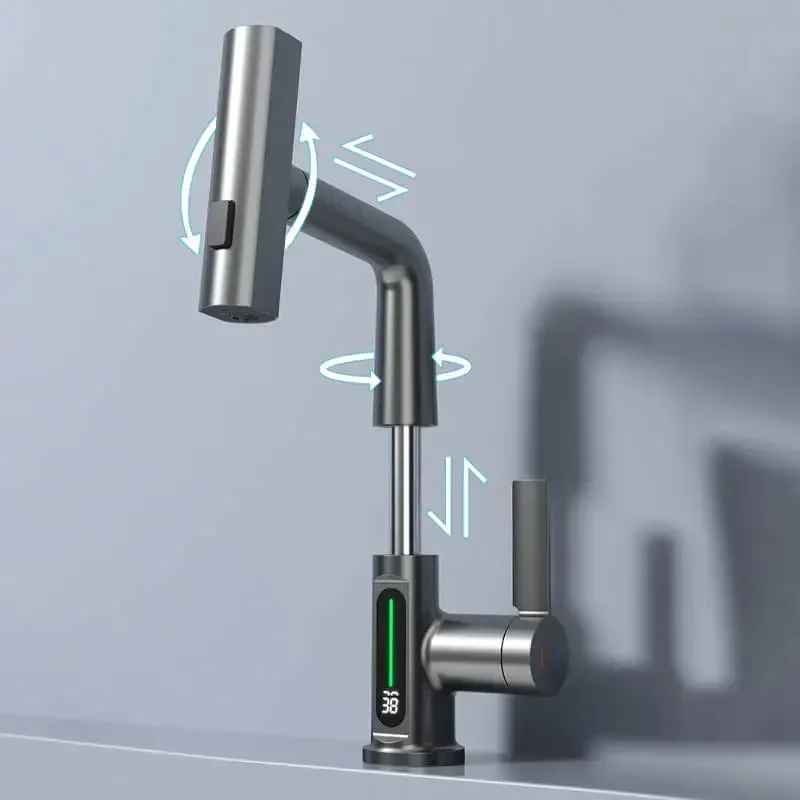 Intelligenter Küchenarmatur mit digitaler Temperaturanzeige - Image 3