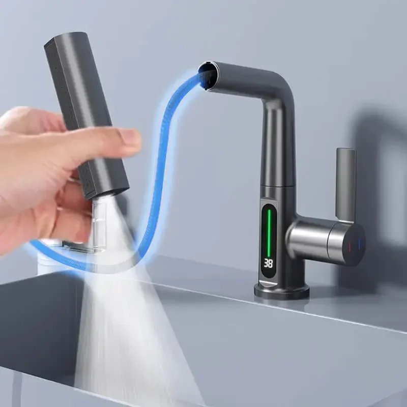 Intelligenter Küchenarmatur mit digitaler Temperaturanzeige - Image 4