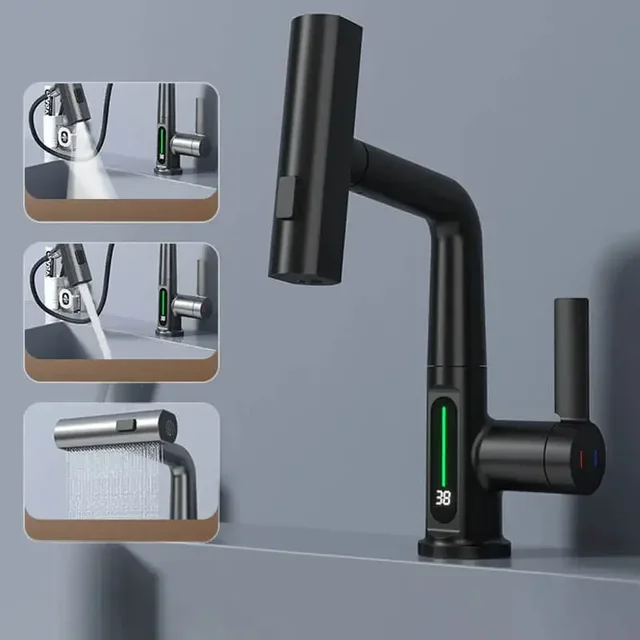 Intelligenter Küchenarmatur mit digitaler Temperaturanzeige - Image 8