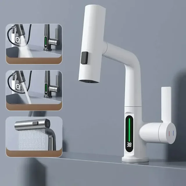Intelligenter Küchenarmatur mit digitaler Temperaturanzeige - Image 9