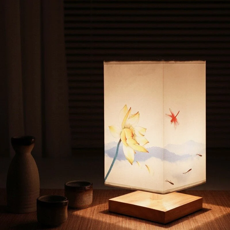 Japanisch-Skandinavische LED Tischlampe - Image 4