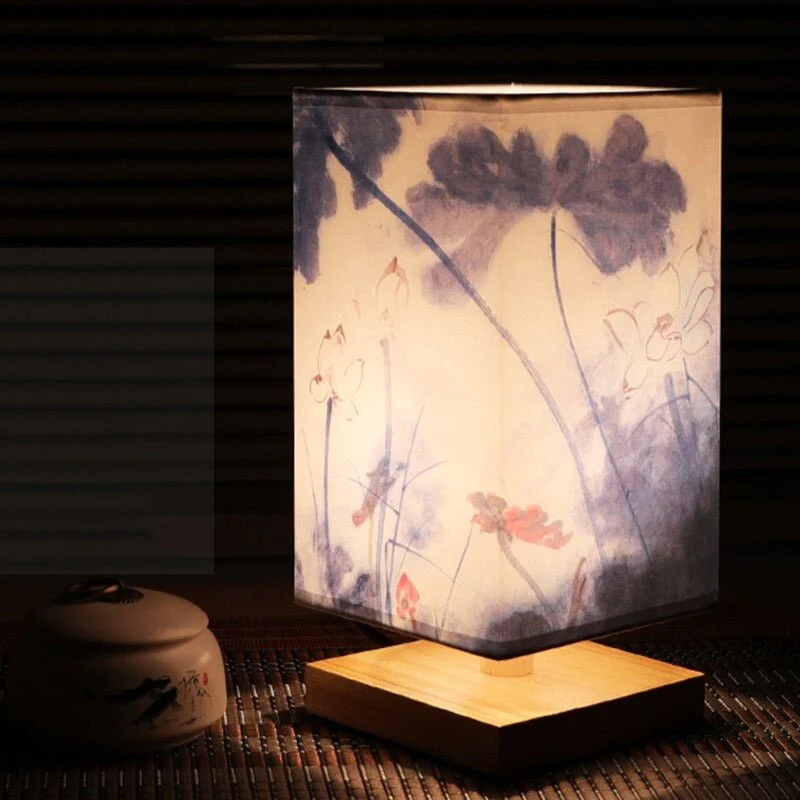 Japanisch-Skandinavische LED Tischlampe - Image 5