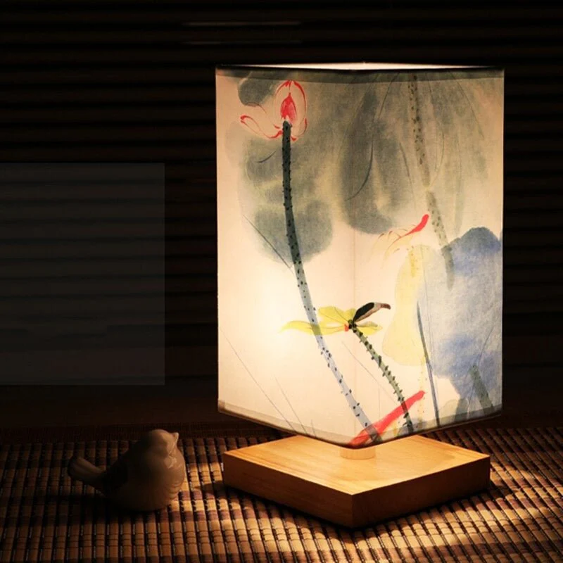 Japanisch-Skandinavische LED Tischlampe - Image 7