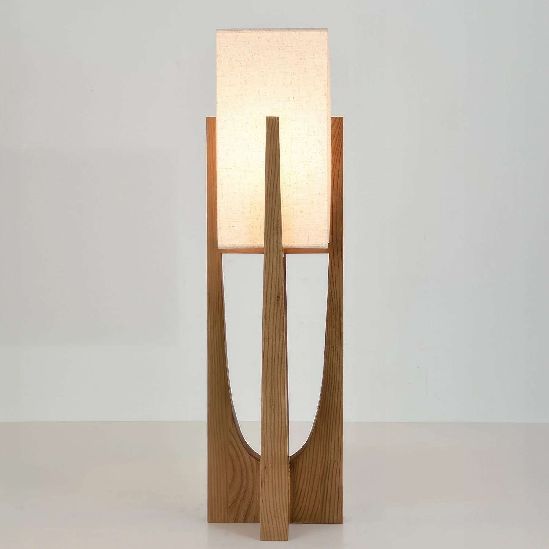 Japanische Design Stehlampe Holz - Image 10