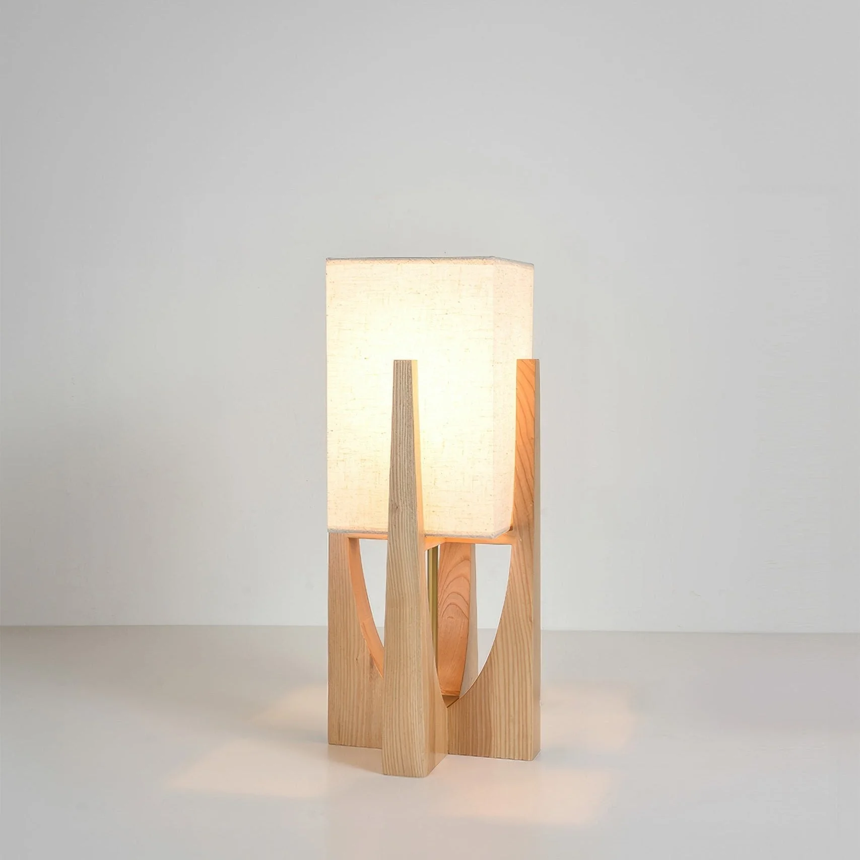 Japanische Design Stehlampe Holz - Image 11