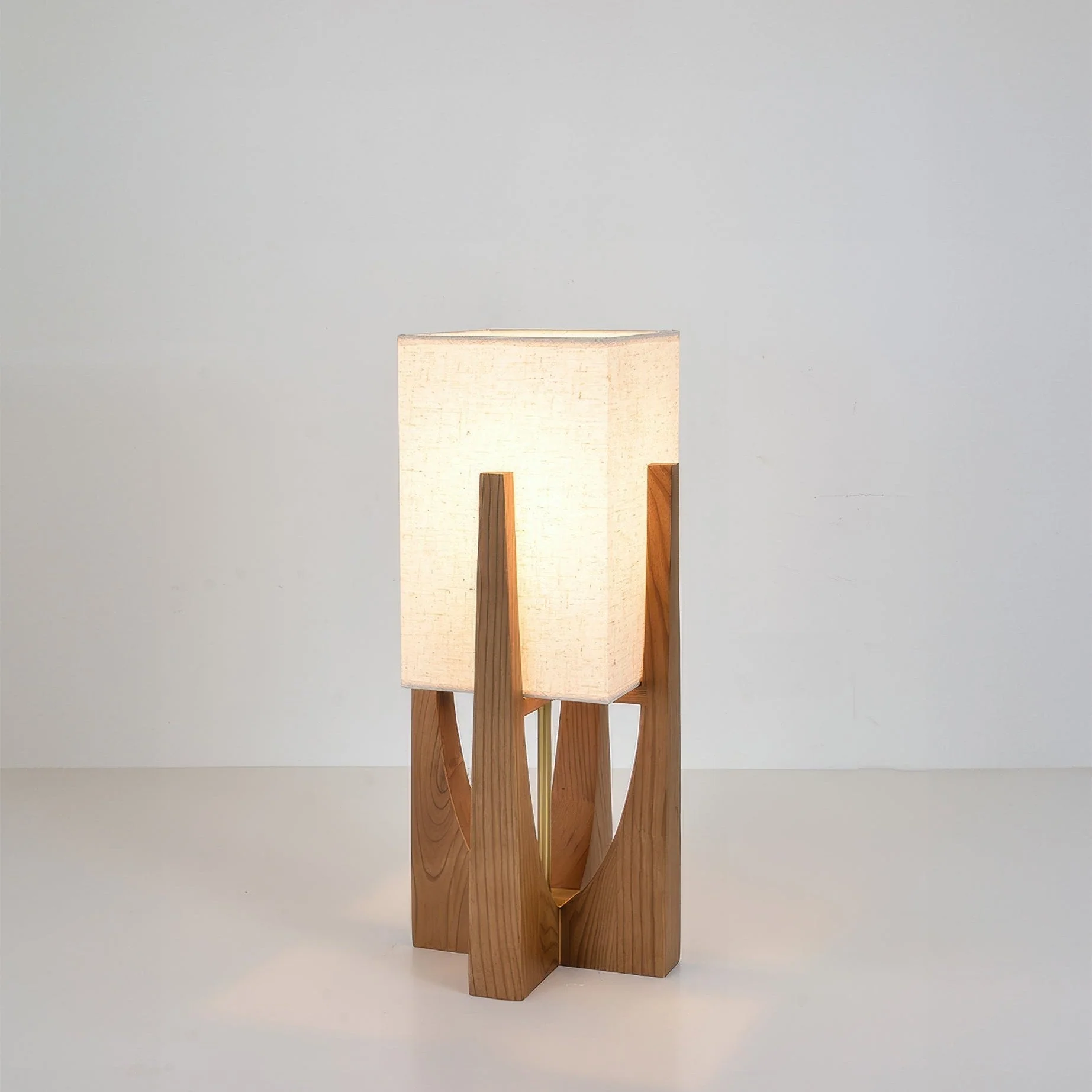 Japanische Design Stehlampe Holz - Image 14