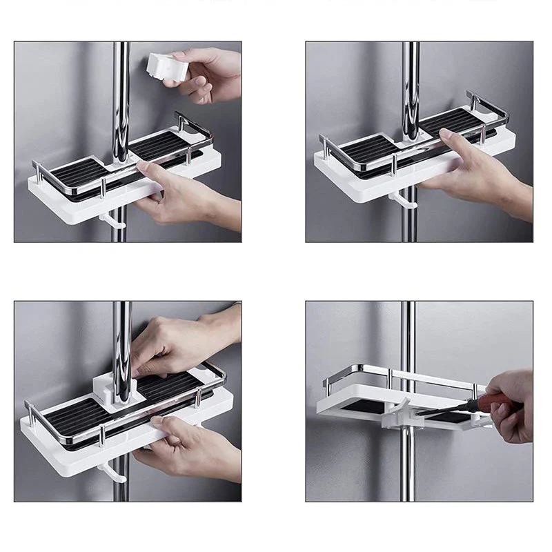 Minimalistisches Duschregal – Kompakte - Image 5